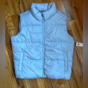 NWT Girls Old Navy Puffer Vest Size XXL Blue color